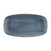Churchill Stonecast Rectangular Plates Blueberry 153 x 298mm (Pack of 12) - DW356 Plates Churchill