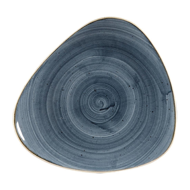 Churchill Stonecast Triangular Plates Blueberry 311mm (Pack of 6) - DW361 Plates Churchill