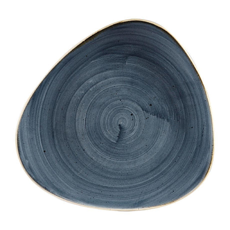 Churchill Stonecast Triangular Plates Blueberry 265mm (Pack of 12) - DW362 Plates Churchill