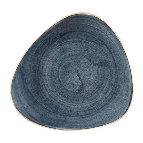 Churchill Stonecast Triangular Plates Blueberry 229mm (Pack of 12) - DW363 Plates Churchill