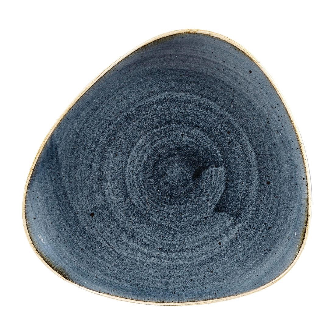 Churchill Stonecast Triangular Plates Blueberry 192mm (Pack of 12) - DW364 Plates Churchill