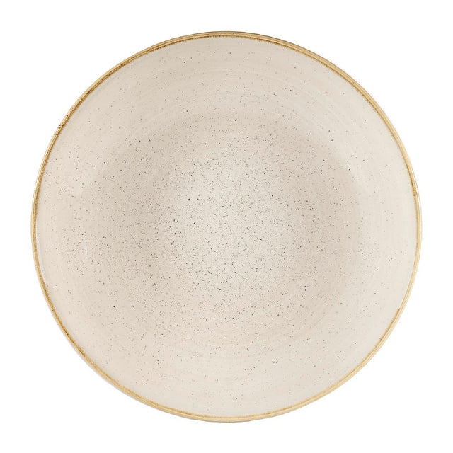 Churchill Stonecast Coupe Bowls Nutmeg Cream 310mm (Pack of 6) - DW374 Bowls Churchill