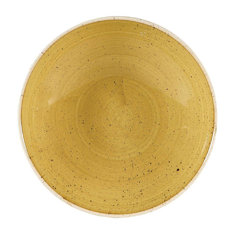 Churchill Stonecast Coupe Bowls Mustard Seed Yellow 182mm (Pack of 12) - DW376 Bowls Churchill