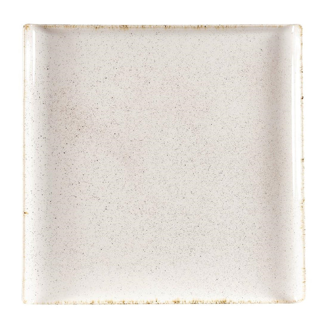 Churchill Stonecast Square Plates Barley White 303mm (Pack of 4) - DW379 Plates Churchill
