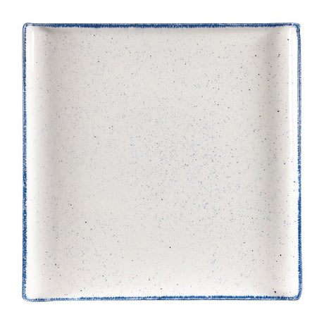 Churchill Stonecast Hints Square Plates Indigo Blue 303mm (Pack of 4) - DW382 Plates Churchill