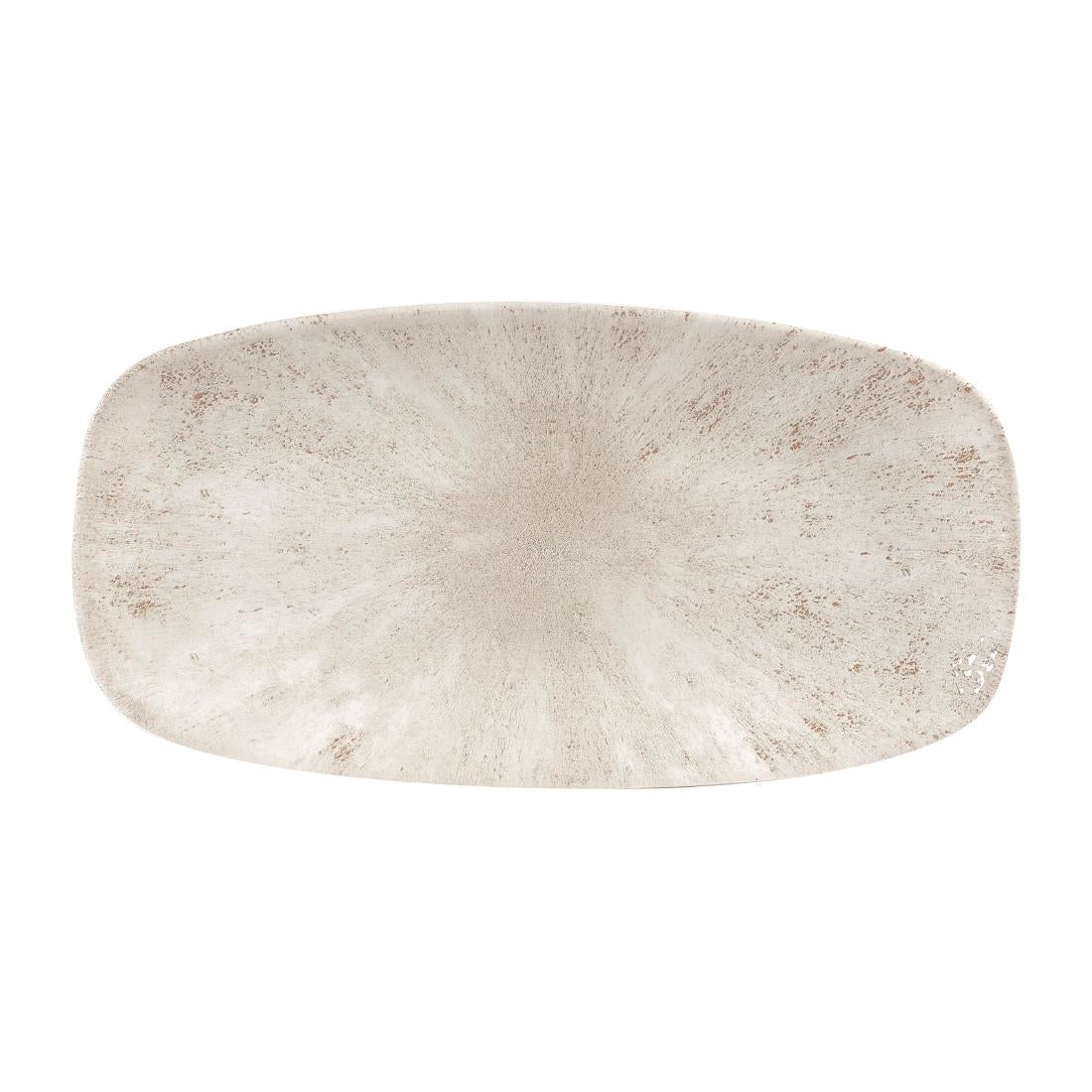 Churchill Studio Prints Stone Rectangular Plates Agate Grey 153 x 298mm - DW390 Plates Churchill