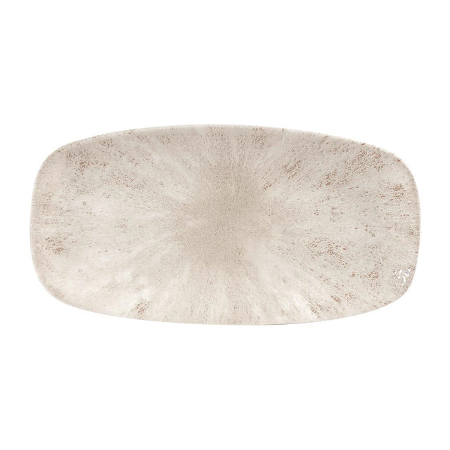 Churchill Studio Prints Stone Rectangular Plates Agate Grey 153 x 298mm - DW390 Plates Churchill