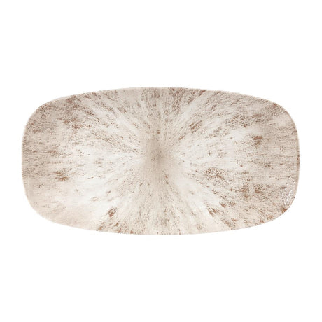 Churchill Studio Prints Stone Rectangular Plates Agate Grey 189 x 355mm (Pack of 6) - DW391 Plates Churchill
