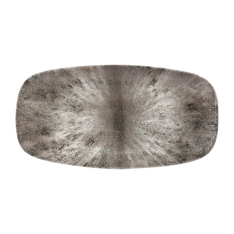 Churchill Studio Prints Stone Rectangular Plates Quartz Black 153 x 298mm - DW392 Plates Churchill