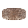 Churchill Studio Prints Stone Rectangular Plates Zircon Brown 153 x 298mm - DW394 Plates Churchill