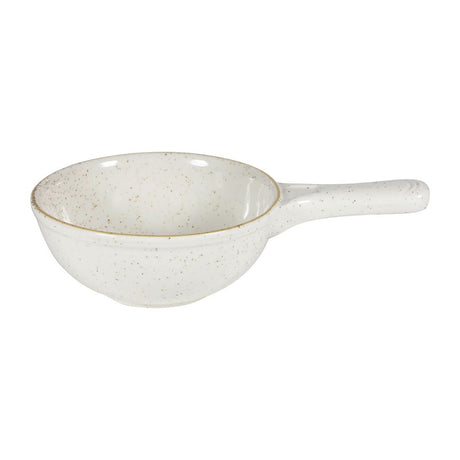 Churchill Stonecast Deep Skillet Pans Barley White 245mm (Pack of 6) - DW398 Churchill Super Vitrified Churchill   