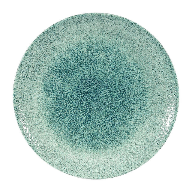 Churchill Studio Prints Raku Coupe Plates Jade Green 260mm (Pack of 12) - DW400 Plates Churchill