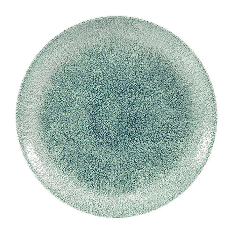 Churchill Studio Prints Raku Coupe Plates Jade Green 217mm (Pack of 12) - DW401 Plates Churchill