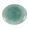 Churchill Studio Prints Raku Oval Coupe Plates Jade Green 317mm (Pack of 12) - DW407 Plates Churchill