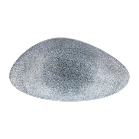 Churchill Studio Prints Raku Triangular Plates Topaz Blue 350mm (Pack of 6) - DW409 Plates Churchill