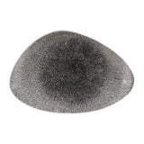 Churchill Studio Prints Raku Triangular Plates Quartz Black 300mm (Pack of 6) - DW415 Plates Churchill