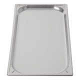 Vogue Heavy Duty Stainless Steel 1/1 Gastronorm Tray 20mm - DW431  Vogue   