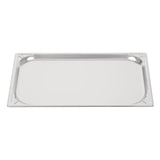 Vogue Heavy Duty Stainless Steel 1/1 Gastronorm Tray 20mm - DW431  Vogue   