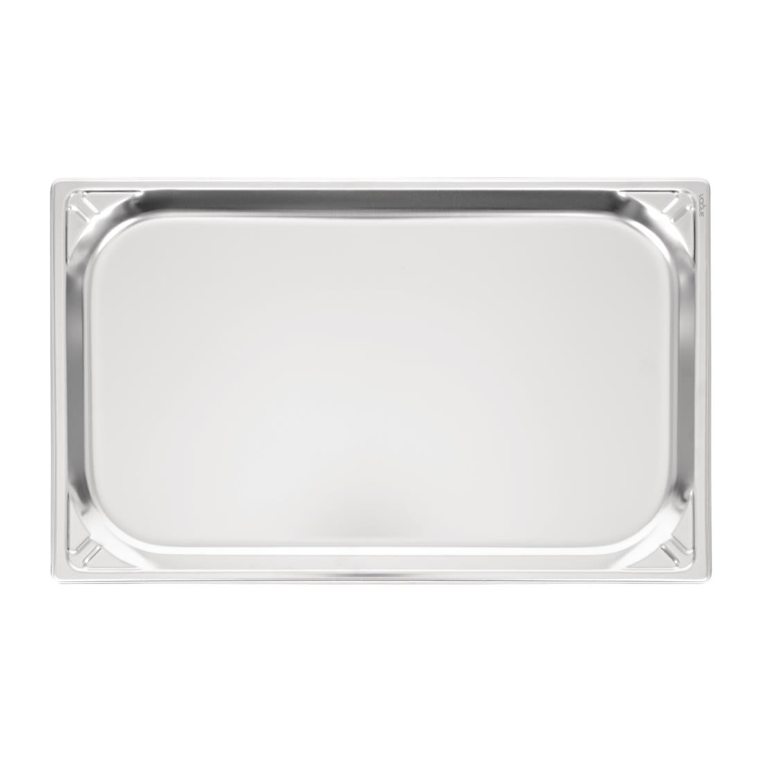 Vogue Heavy Duty Stainless Steel 1/1 Gastronorm Tray 20mm - DW431  Vogue   