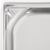 Vogue Heavy Duty Stainless Steel 1/1 Gastronorm Tray 20mm - DW431  Vogue   