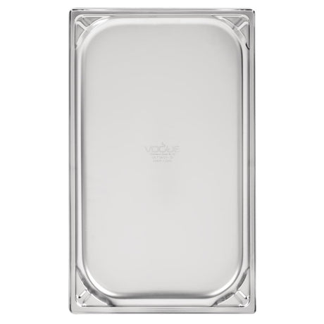 Vogue Heavy Duty Stainless Steel 1/1 Gastronorm Tray 20mm - DW431  Vogue   
