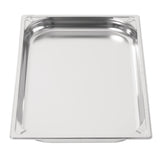 Vogue Heavy Duty Stainless Steel 1/1 Gastronorm Tray 40mm - DW432  Vogue   