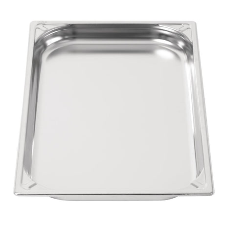 Vogue Heavy Duty Stainless Steel 1/1 Gastronorm Tray 40mm - DW432  Vogue   
