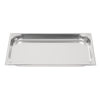 Vogue Heavy Duty Stainless Steel 1/1 Gastronorm Tray 40mm - DW432  Vogue   