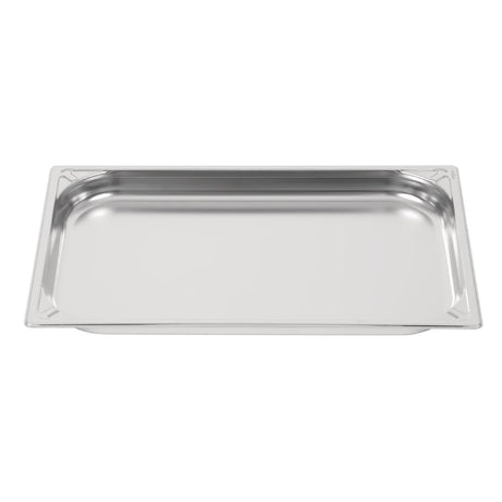 Vogue Heavy Duty Stainless Steel 1/1 Gastronorm Tray 40mm - DW432  Vogue   