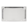 Vogue Heavy Duty Stainless Steel 1/1 Gastronorm Tray 40mm - DW432  Vogue   