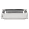Vogue Heavy Duty Stainless Steel 1/1 Gastronorm Tray 65mm - DW433  Vogue   