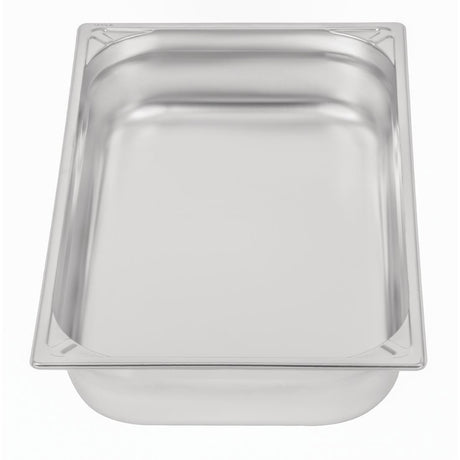 Vogue Heavy Duty Stainless Steel 1/1 Gastronorm Tray 100mm - DW434  Vogue   