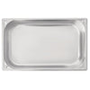 Vogue Heavy Duty Stainless Steel 1/1 Gastronorm Tray 100mm - DW434  Vogue   