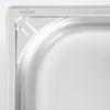 Vogue Heavy Duty Stainless Steel 1/1 Gastronorm Tray 100mm - DW434  Vogue   
