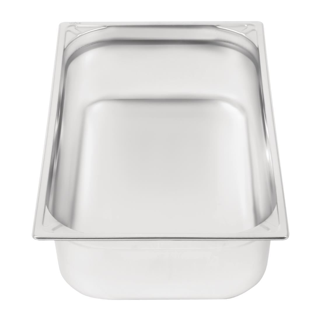 Vogue Heavy Duty Stainless Steel 1/1 Gastronorm Tray 150mm - DW435  Vogue   