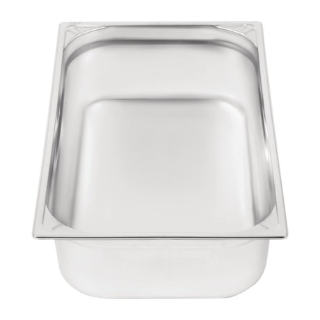 Vogue Heavy Duty Stainless Steel 1/1 Gastronorm Tray 150mm - DW435  Vogue   