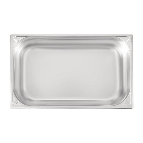 Vogue Heavy Duty Stainless Steel 1/1 Gastronorm Tray 150mm - DW435  Vogue   