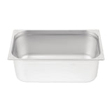 Vogue Heavy Duty Stainless Steel 1/1 Gastronorm Tray 200mm - DW436  Vogue   