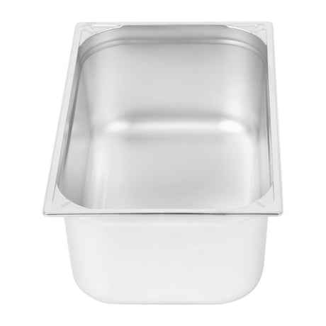 Vogue Heavy Duty Stainless Steel 1/1 Gastronorm Tray 200mm - DW436  Vogue   