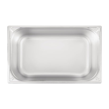 Vogue Heavy Duty Stainless Steel 1/1 Gastronorm Tray 200mm - DW436  Vogue   