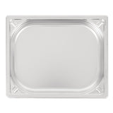 Vogue Heavy Duty Stainless Steel 1/2 Gastronorm Tray 40mm - DW437  Vogue   