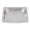 Vogue Heavy Duty Stainless Steel 1/2 Gastronorm Tray 65mm - DW438  Vogue   