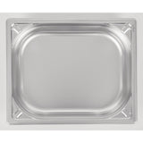 Vogue Heavy Duty Stainless Steel 1/2 Gastronorm Tray 65mm - DW438  Vogue   