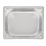 Vogue Heavy Duty Stainless Steel 1/2 Gastronorm Tray 100mm - DW439  Vogue   