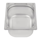 Vogue Heavy Duty Stainless Steel 1/2 Gastronorm Tray 150mm - DW440  Vogue   
