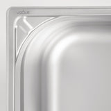 Vogue Heavy Duty Stainless Steel 1/2 Gastronorm Tray 150mm - DW440  Vogue   