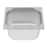 Vogue Heavy Duty Stainless Steel 1/2 Gastronorm Tray 200mm - DW441  Vogue   