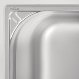 Vogue Heavy Duty Stainless Steel 1/2 Gastronorm Tray 200mm - DW441  Vogue   