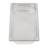 Vogue Heavy Duty Stainless Steel 1/3 Gastronorm Tray 65mm - DW442  Vogue   