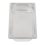 Vogue Heavy Duty Stainless Steel 1/3 Gastronorm Tray 65mm - DW442  Vogue   